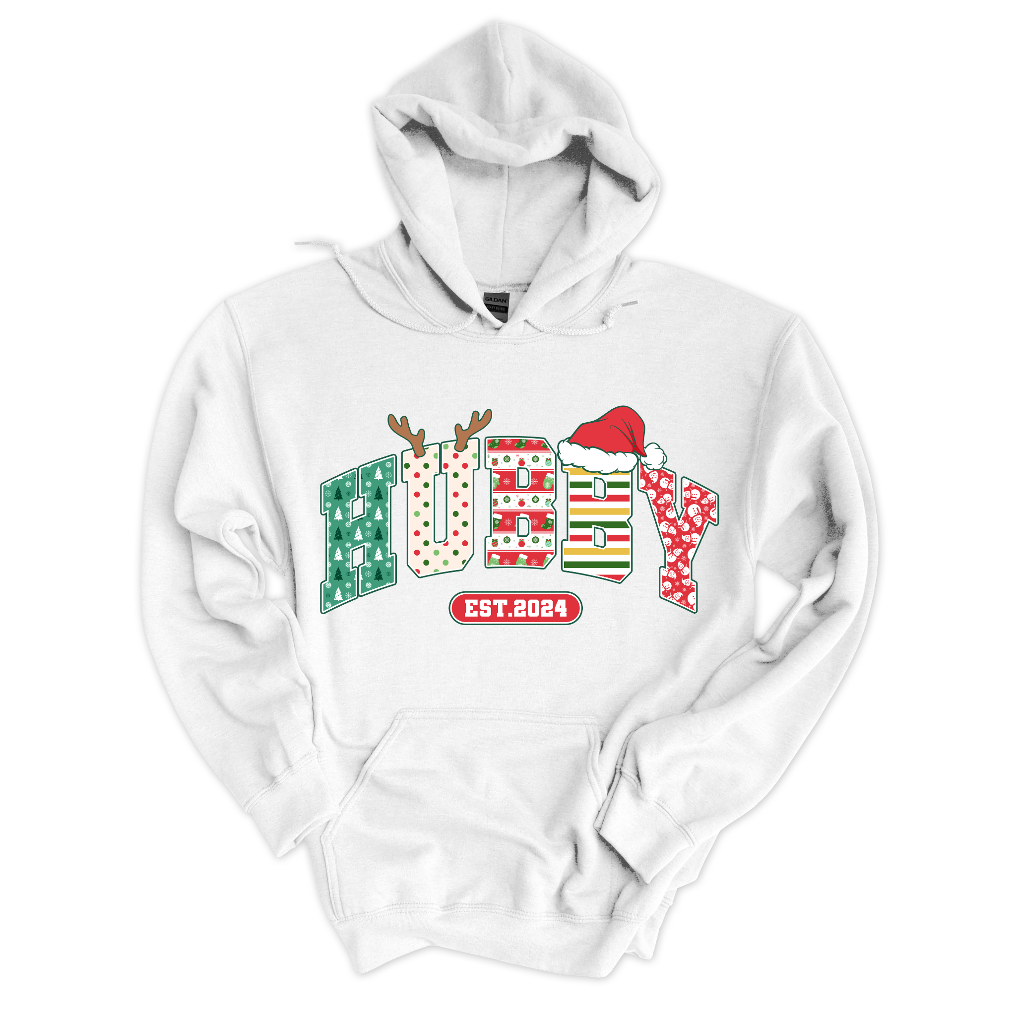 Hubby & Wifey Christmas Sweatshirts (SET)