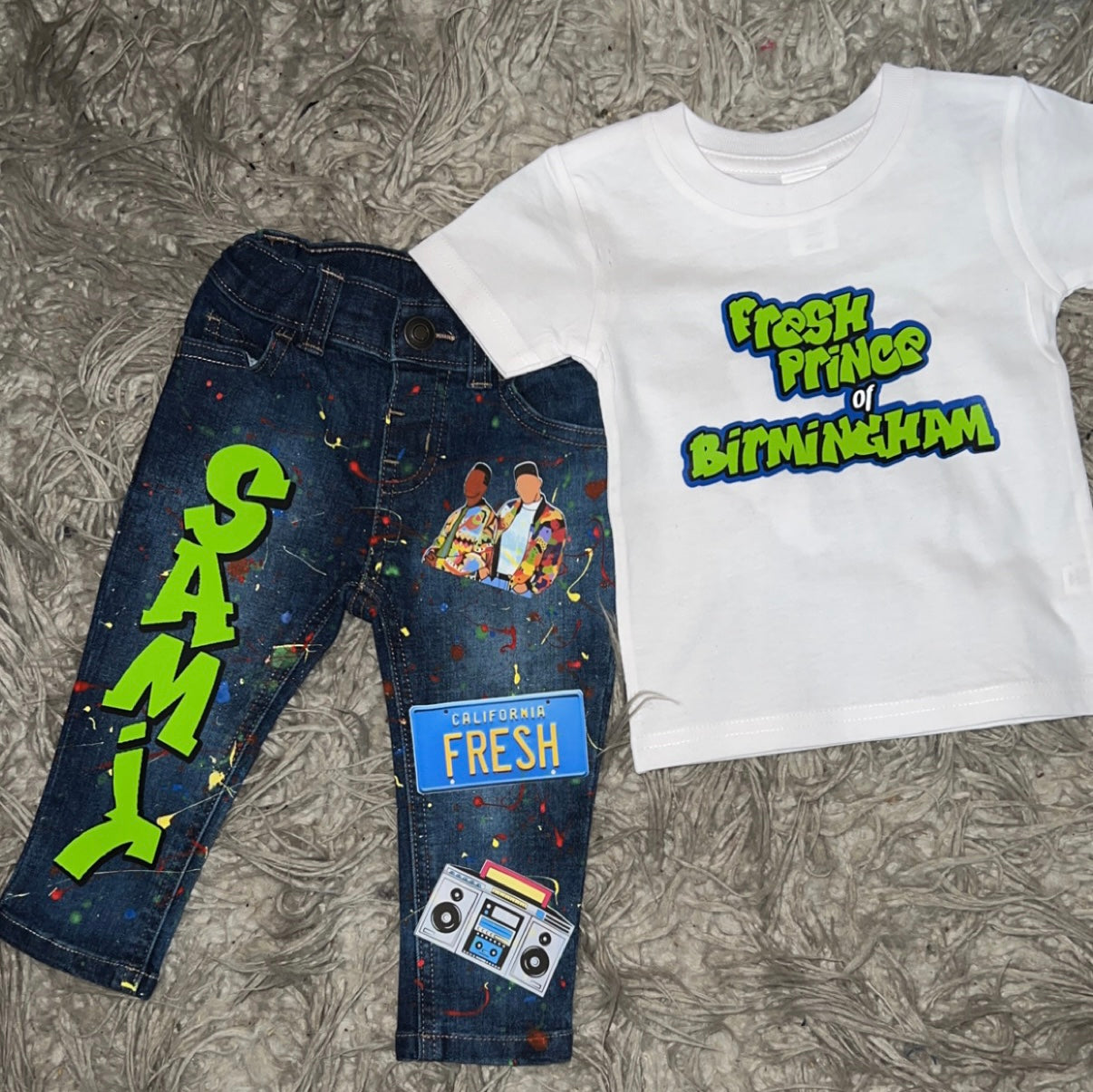 Kids Custom Birthday Outfit