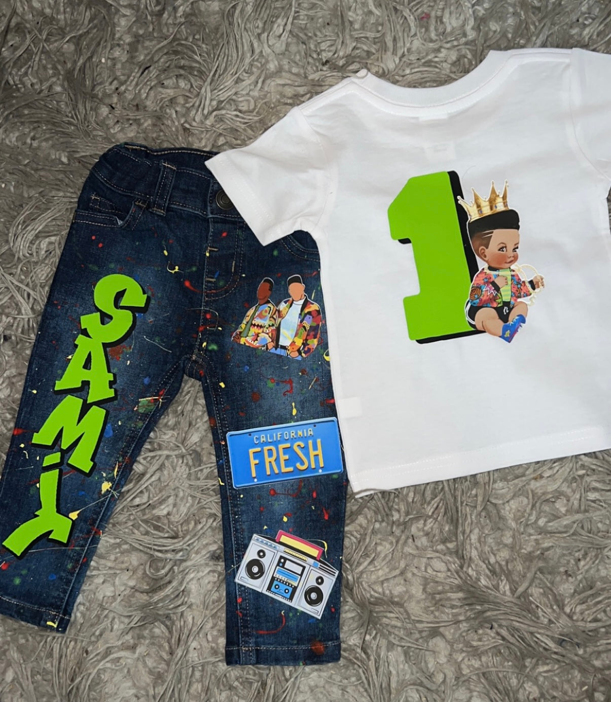 Kids Custom Birthday Outfit