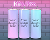Custom (Create Your Own)- 20 oz. Tumbler