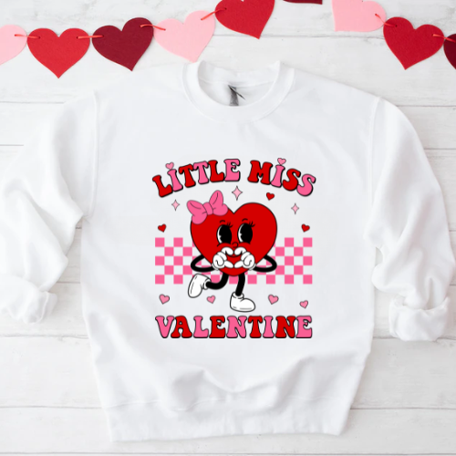 Little Miss Valentine- Kids Shirt
