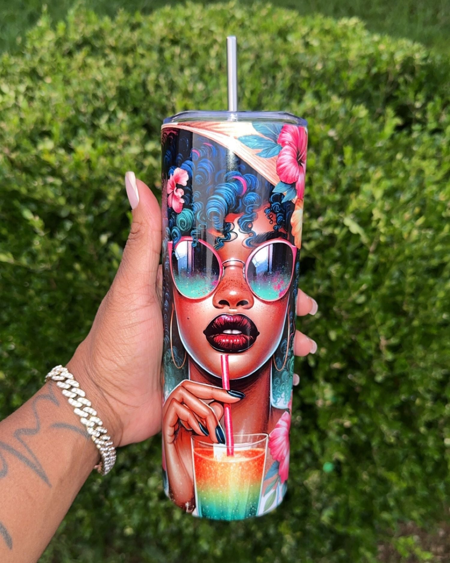 Summer Vibes 20 oz. tumbler