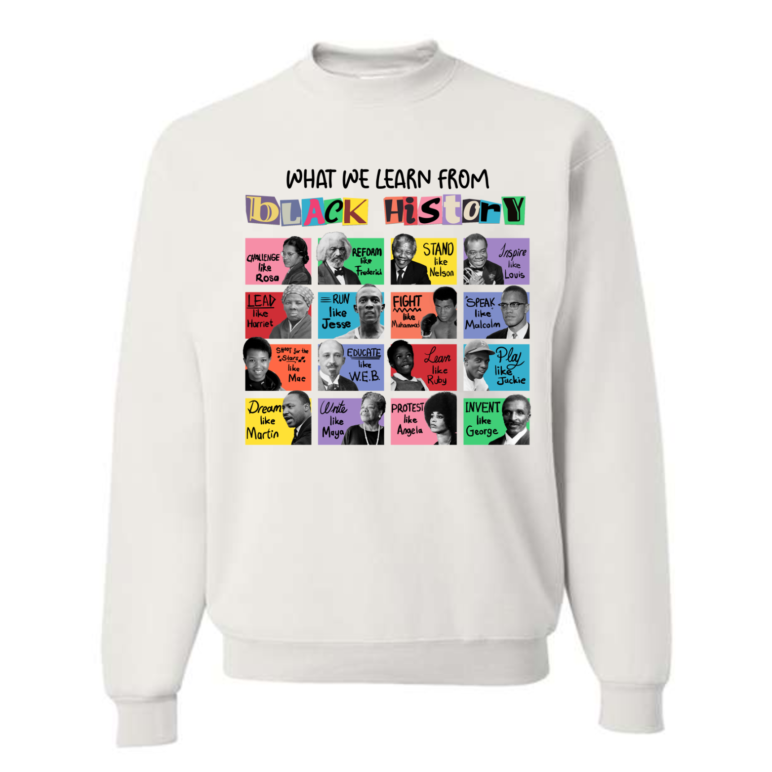 What we learn from black history outerwear- Adults