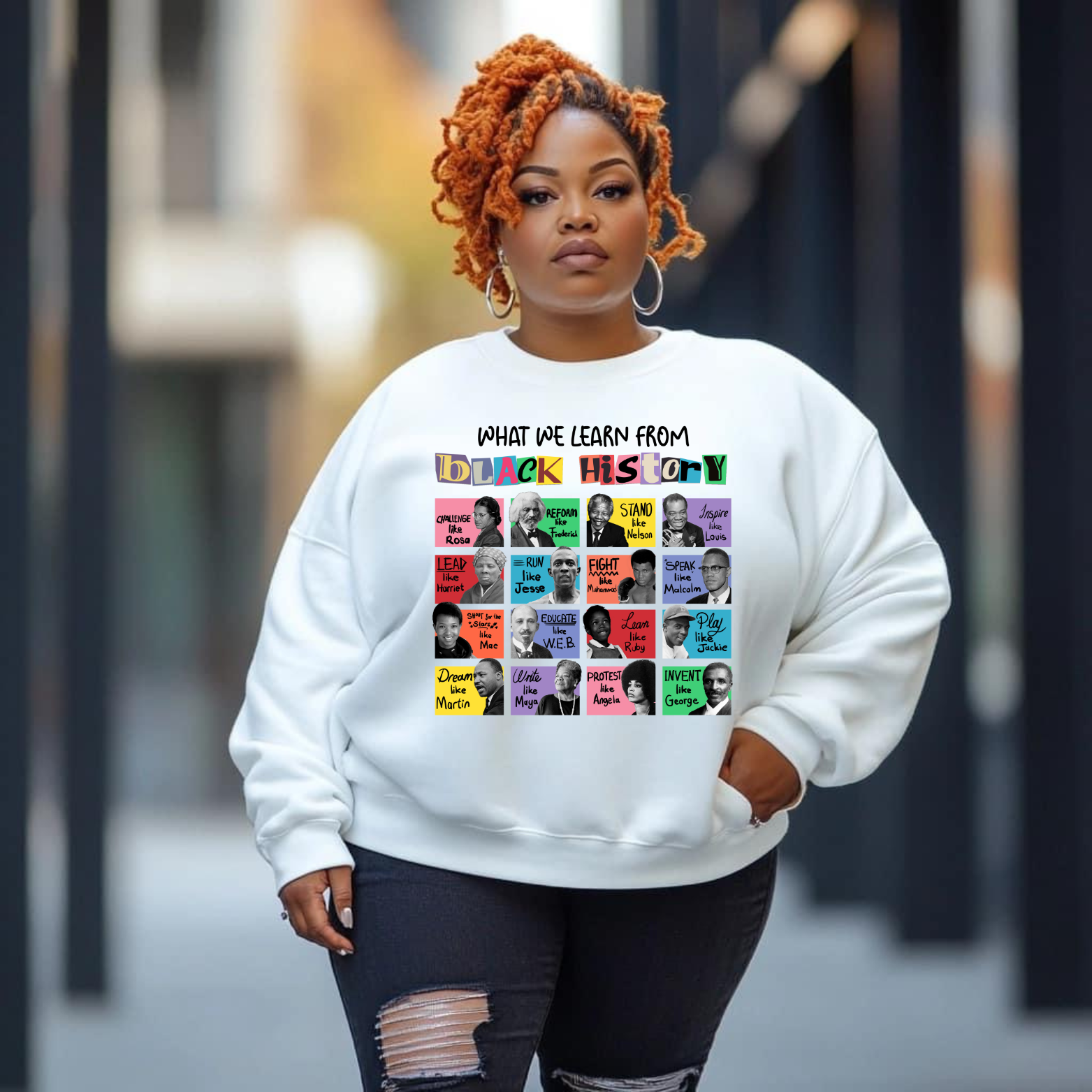 What we learn from black history outerwear- Adults