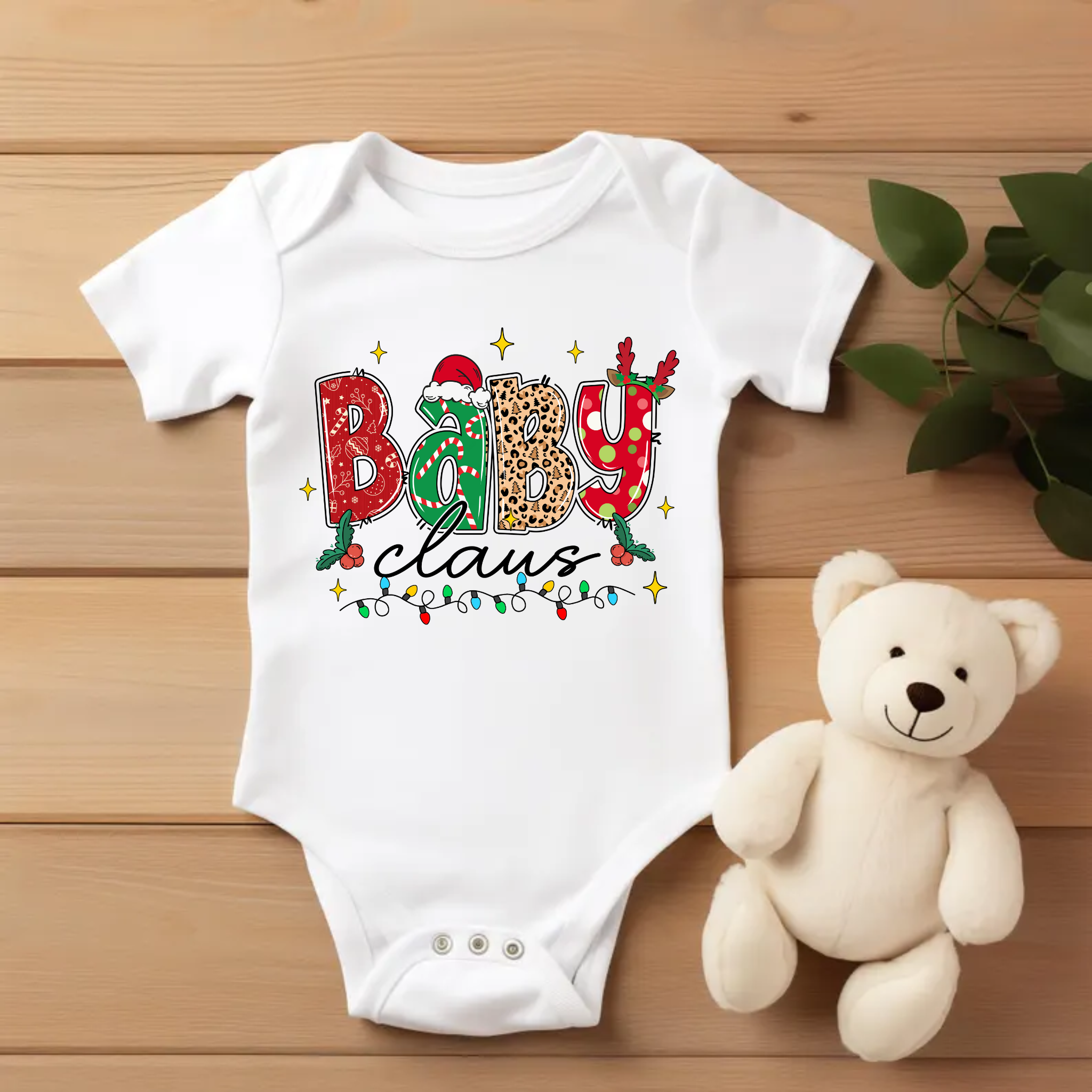 Baby clause shirt
