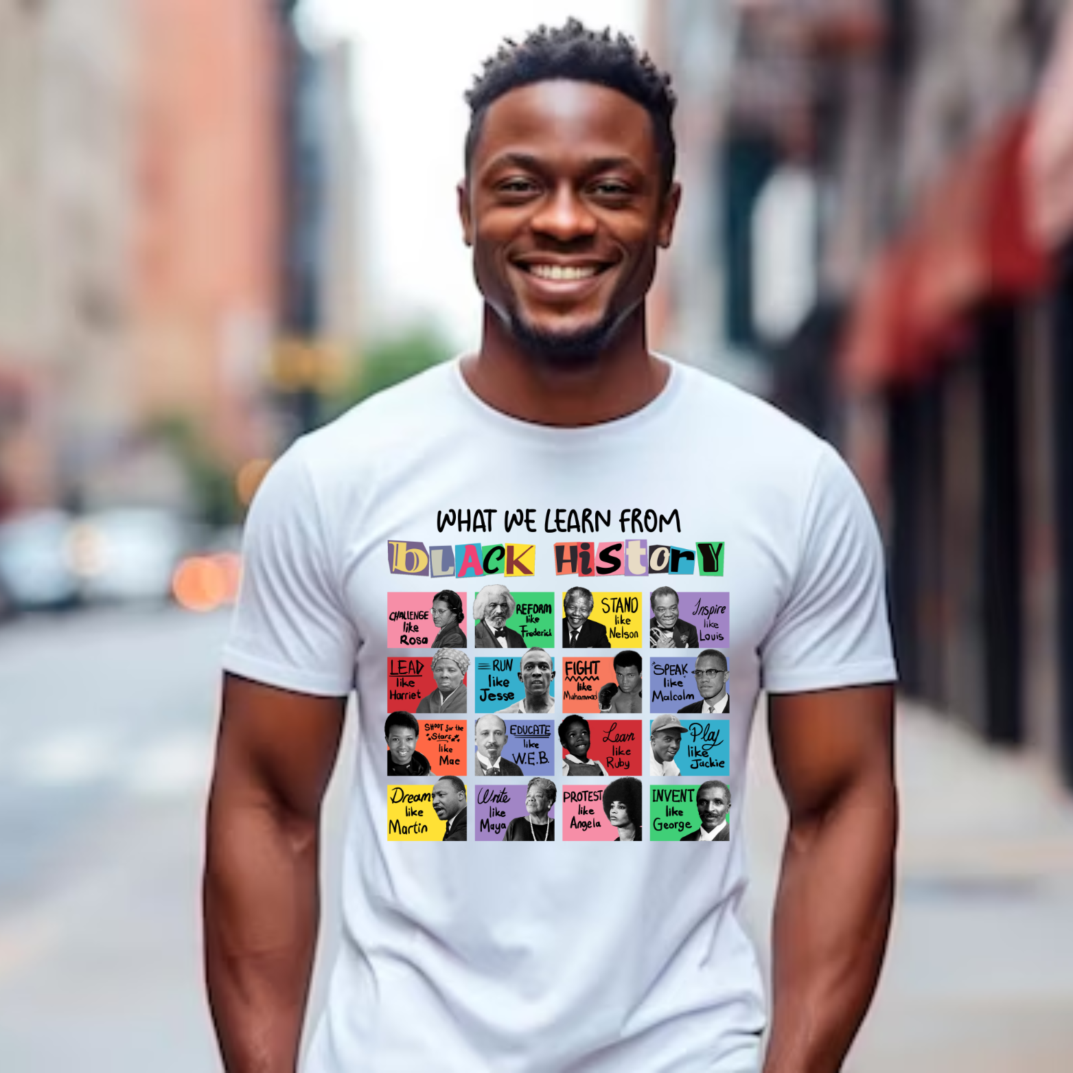 What we learn from black history outerwear- Adults