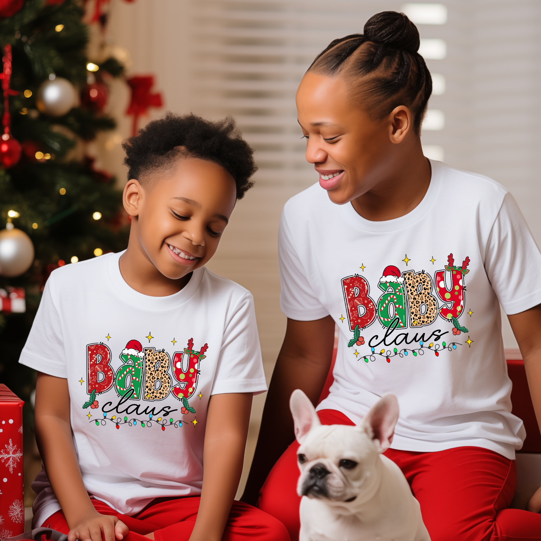 Baby clause shirt
